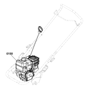 Part Location Diagram of 08C132-8999-F1 Murray Engine